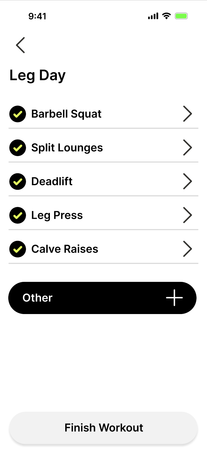 Weight log flow step 4